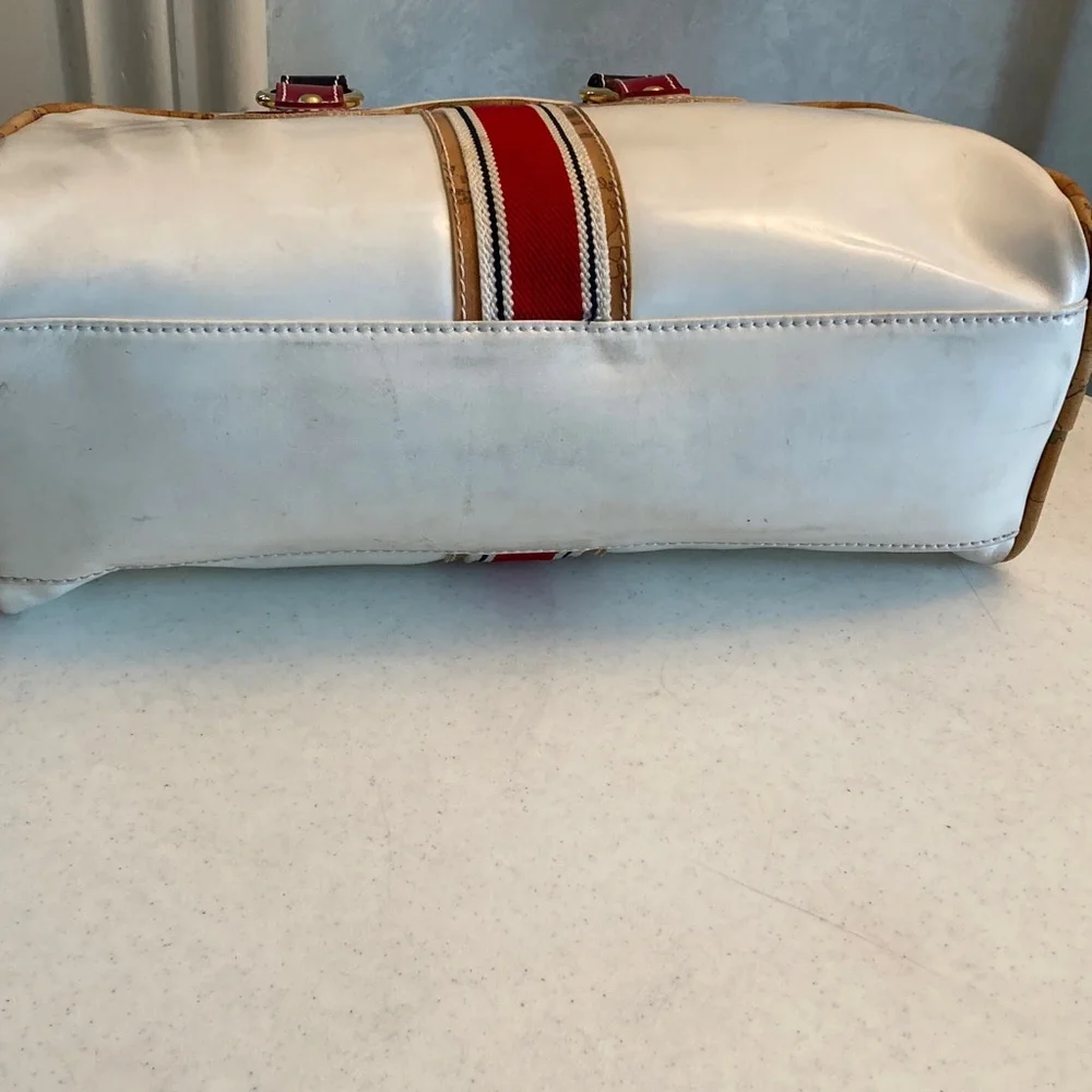 VTG Alviero Martini White and Red Women's Bag - Picture 4 of 13